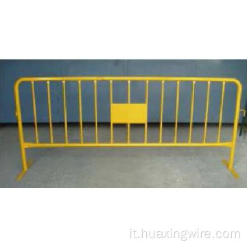 Recinzione temporanea rivestita in PVC